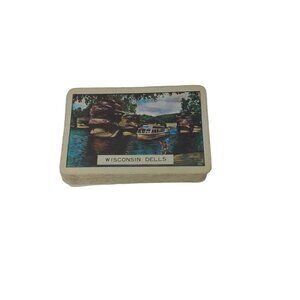 Dainippon Wisconsin Dells Souvenir  Deck Of Playing Cards Vintage